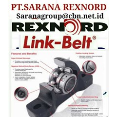 pt sarana teknik linkbelt rexnord bearing spherical roller