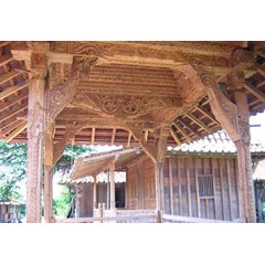gazebo joglo tumpang sari ukir. ukuran 2x3m