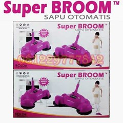 sapu otomatis tanpa listrik super broom bolde asli