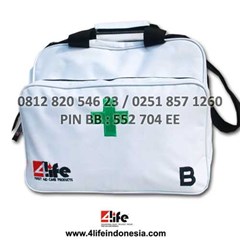 white bag tipe b + tas p3k + kotak p3k