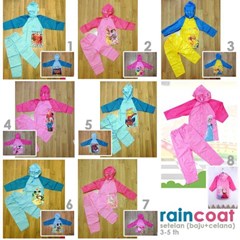grosir jas hujan anak setelan baju celana