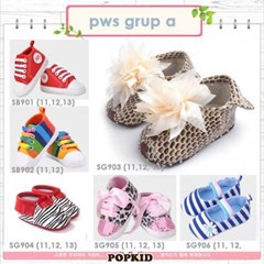 grosir sepatu bayi baru lahir (prewalker shoes)