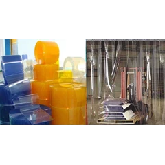pvc curtain kuning