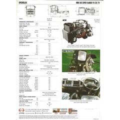 hino truck trailer fg 235 t/h 4x2, tractor head baru dari hino