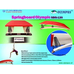 papan pegas senam sbg-120 (springboard olympic)