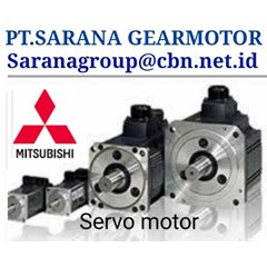 inverter servo plc motor mitsubishi electric motor pt sarana gear