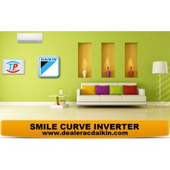 ac 3/4pk daikin split inverter smile curve : ftkc20nvm4+rkc20nvm4 