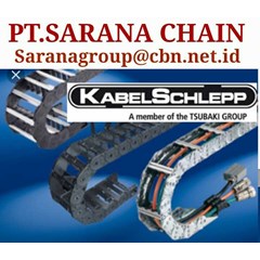 pt sarana teknik tsubaki kabelschelepp cable carrier