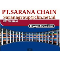 tsubaki kabelschelepp cable carrier pt sarana teknik