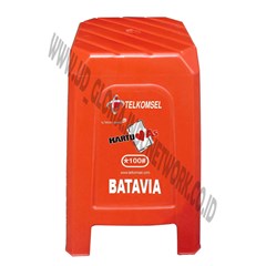 kursi promo merah