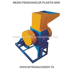 mesin pencacah/penghancur plastik - mini