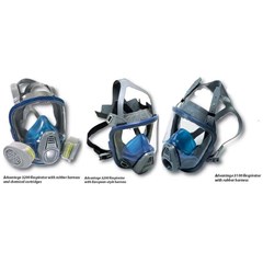 `jual  masker safety, msa respirator full face advantage 3100