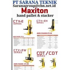 jakarta maxiton hand pallet & stacker pt sarana teknik