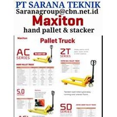 maxiton hand pallet & stacker pt sarana teknik hand pallet
