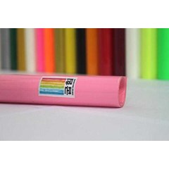 polyflex pvc pink korea bengkel print (0,5meter x 1meter)