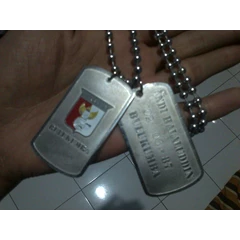 kalung dogtag stainless