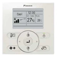 daikin brc2e52 wired simplified remote