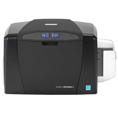 fargo dtc 1000me monochrome id card printer