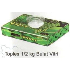 toples bulat vitri 1/2 kg spl