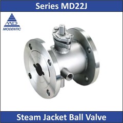 modentic - steam jacket ball valve