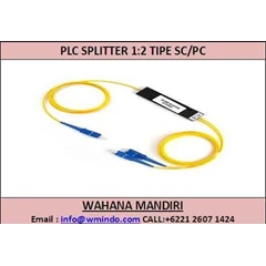spliter fiber optic 1 x 2 sc/pc