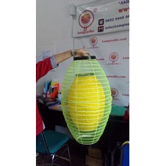 l-308, lampion oval tumpuk