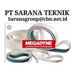pt sarana megadyne timing pu belt conveyor