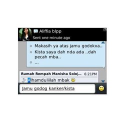 jamu godok kanker/ kista/ tumor/ myom ( antikanker)