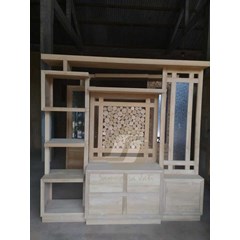 buffet partisi minimalis 4 laci