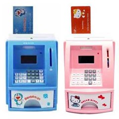 celengan atm mini karakter