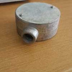 circular surface box 1 way g-28 alumunium