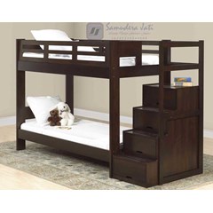 tempat tidur susun minimalis 2 tingkat