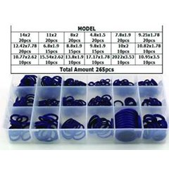 265 pcs o ring kit 
