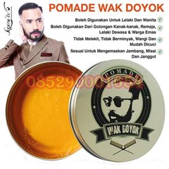 pomade wak doyok original style rambut keren