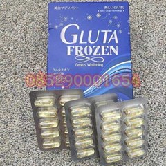 pemutih badan terpercaya gluta frozen genius whitening
