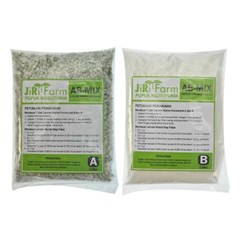 jirifarm 08255 ab mix 1l (bubuk) pupuk/nutrisi hidroponik sayuran daun