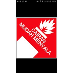 cetak sticker rambu/warning/perusahaan (sablon)