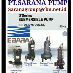 ebara pump submersible type dl