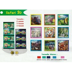 lemari plastik safari 3d merk hk plas