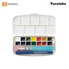 watercolor pocket koi, sakura, winsor cotman, kuretake