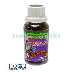 minyak habbatussauda habbasy 100 kapsul