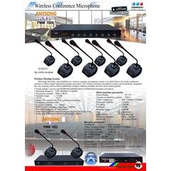 professional wireless microphone pmm 1008, pmm1004, pmm1002