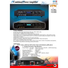 professional digital karaoke amplifier vk 2300a vk-8250 vk-8350