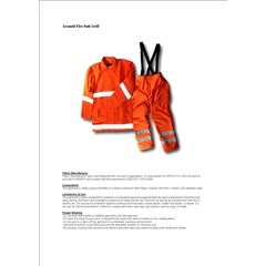 fireman suit nomex complete