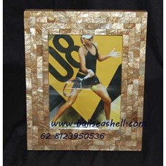 photo frame gold from capis cheap price / bingkai foto kapis gold
