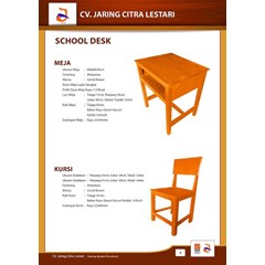 meja kursi sekolah