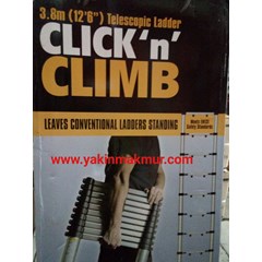 tangga telescopic ladder - lurus aluminium