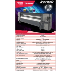 mesin digital printing icontek tw3308r
