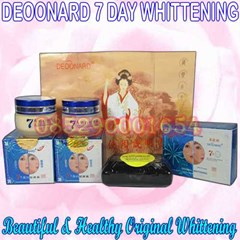 cream pemutih wajah alami deoonard 7 days whitening cream