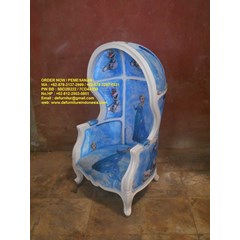 kursi tunggu, jepara furniture mebel indonesia canopy kid chair dfric, ckc
